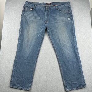 Akademiks Jeans Mens 50 Artfully Crafted Collection Blue Denim Straight Leg